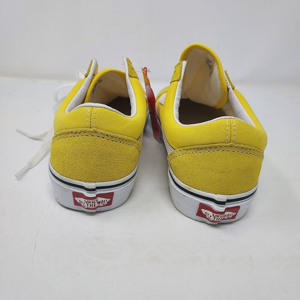 NEW Vans Classic Style Yellow Lace Up Size 6.5 - Picture 4 of 9